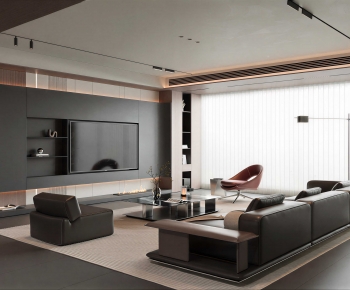 Modern A Living Room-ID:110656021