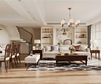 American Style A Living Room-ID:852489511