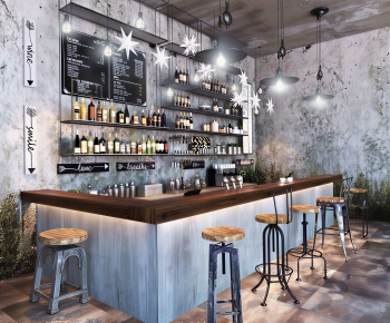 Industrial Style Bar-ID:155982027