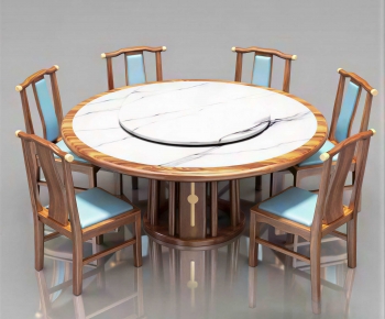 New Chinese Style Dining Table And Chairs-ID:862528094