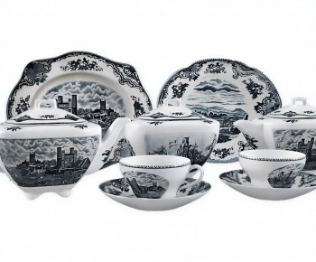 European Style Tea Set-ID:871800904