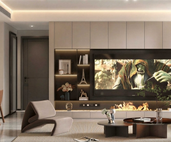 Modern A Living Room-ID:279469977
