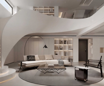 Modern A Living Room-ID:908589441