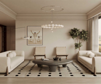 Modern A Living Room-ID:677968031