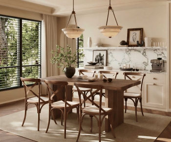 Modern Dining Room-ID:734050363
