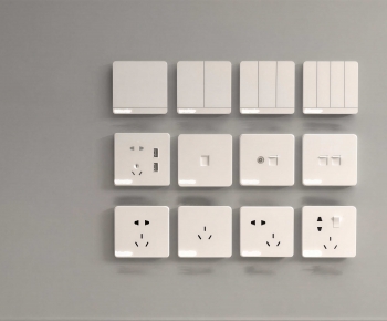 Modern Switch Socket Panel-ID:915249118