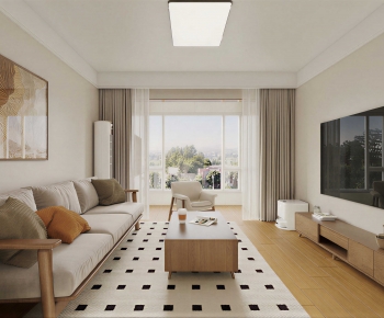 Modern A Living Room-ID:218857056