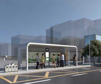 Modern Public Building-ID:219680071