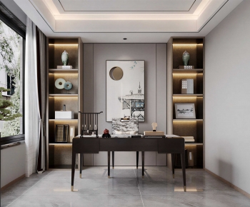 New Chinese Style Study Space-ID:919709925