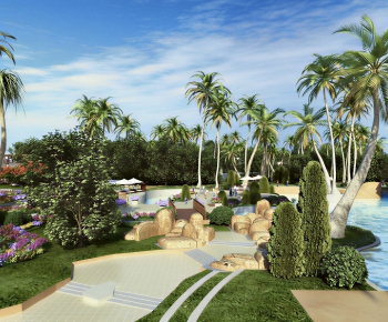 Modern Courtyard/landscape-ID:868705036