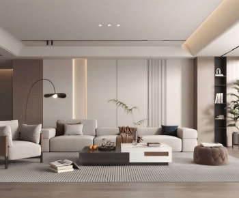 Modern A Living Room-ID:886456978