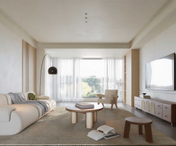 Modern A Living Room-ID:433419943