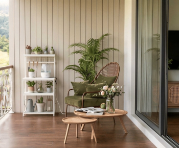 Modern Leisure Balcony-ID:217647082