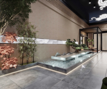 New Chinese Style Hallway-ID:839083918