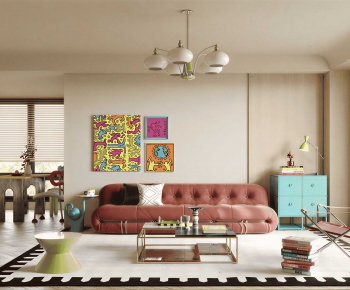 Modern A Living Room-ID:467613949