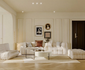 Modern A Living Room-ID:667200099