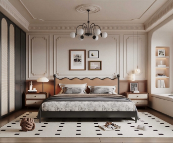 French Style Bedroom-ID:700490536