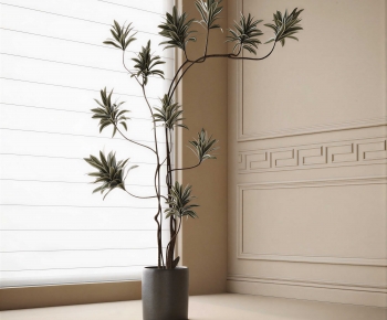 Modern Ground Green Plant Potted Plants-ID:873003962