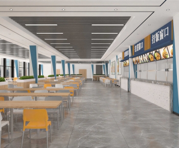 Modern Office Canteen-ID:923444998