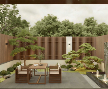 Japanese Style Courtyard/landscape-ID:709630014