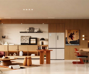 Modern A Living Room-ID:460684066