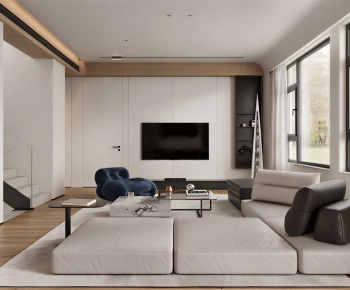 Modern A Living Room-ID:488646039