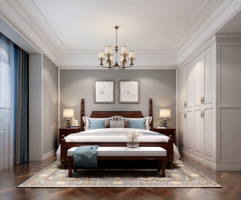 American Style Bedroom-ID:922333968