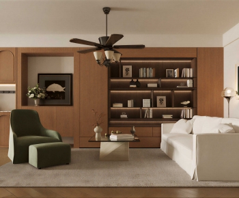 Modern A Living Room-ID:453032026