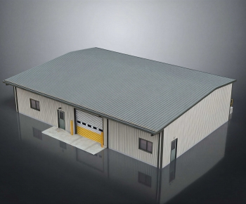 Modern Industrial Building-ID:217087031