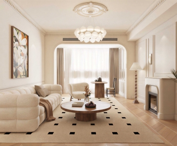 Modern A Living Room-ID:130429035