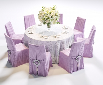 Modern Dining Table And Chairs-ID:556494003