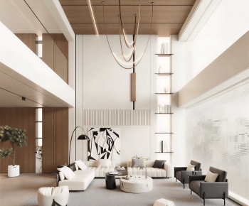 Modern A Living Room-ID:881573925