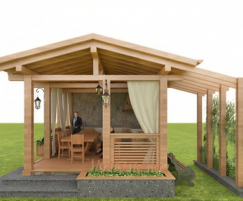New Chinese Style Building Component-ID:635454898