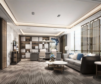 Modern Manager's Office-ID:670189913