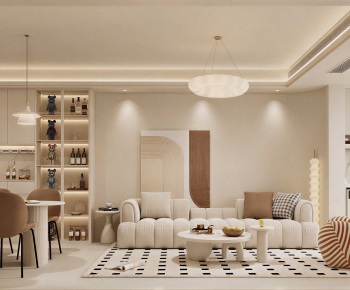 Modern A Living Room-ID:182390298