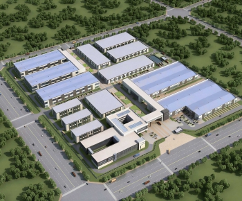 Modern Architectural Bird's-eye View Planning-ID:790854938