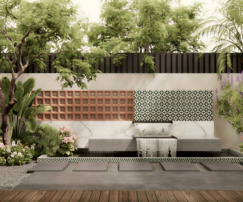 Modern Courtyard/landscape-ID:573117027