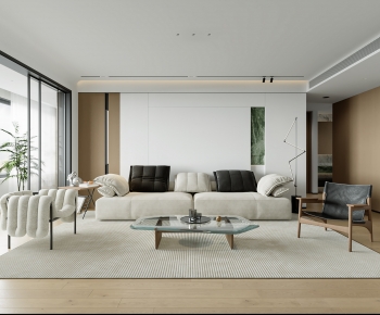 Modern A Living Room-ID:870892057