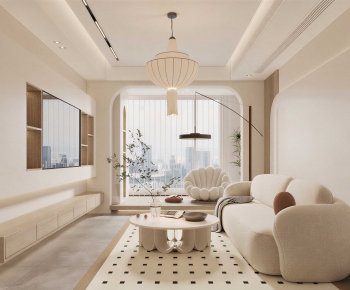 Modern A Living Room-ID:430650732