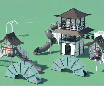 New Chinese Style Playground-ID:504379324
