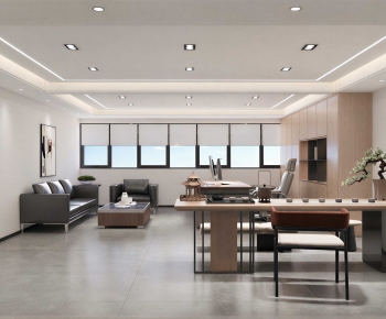 Modern Manager's Office-ID:524684917