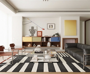 Modern A Living Room-ID:199121957
