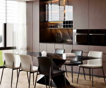 Modern Dining Room-ID:136109119