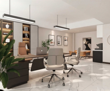 Modern Manager's Office-ID:985497952