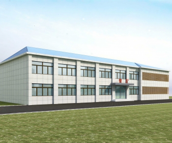 Modern Industrial Building-ID:930732978