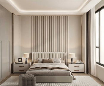 Modern Bedroom-ID:740537888
