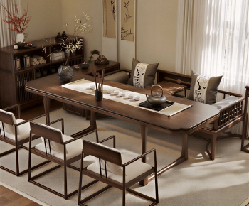 New Chinese Style Tea Tables And Chairs-ID:207758908