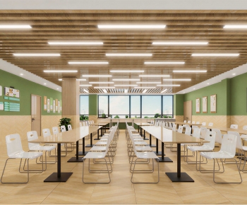 Modern Mess Hall-ID:382388117