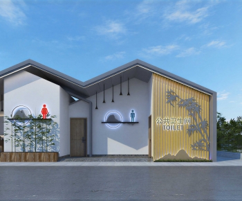 New Chinese Style Public Building-ID:294940558