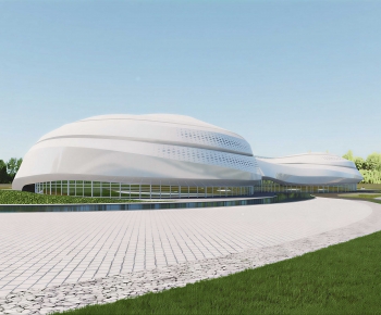 Modern Architecture Of Artistic Style-ID:153239977